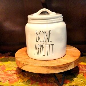 Rae Dunn Bone Appetit Canister NWT